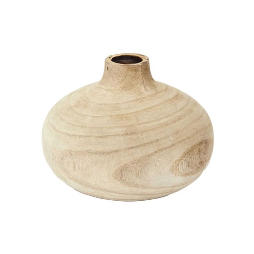 THE HOME DECO FACTORY Wazon w kolorze beżowym - wys. 14,5 x Ø 20,5 cm ze sklepu Limango Polska w kategorii Wazony - zdjęcie 173910603