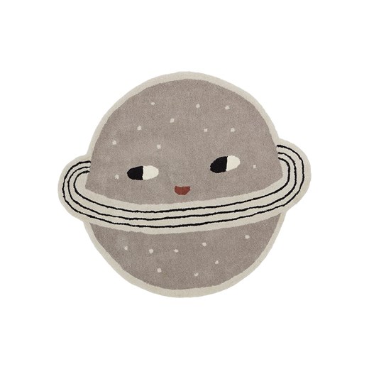 OYOY mini Dywan &quot;Planet&quot; w kolorze szarym - 116 x 100 cm ze sklepu Limango Polska w kategorii Tekstylia dziecięce - zdjęcie 173911460