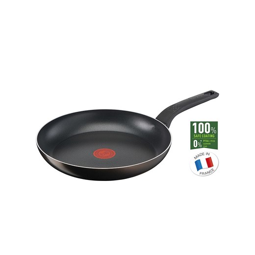 Tefal Patelnia &quot;Extra Cook &amp; Clean&quot; w kolorze czarnym - Ø 28 cm ze sklepu Limango Polska w kategorii Garnki - zdjęcie 173911512