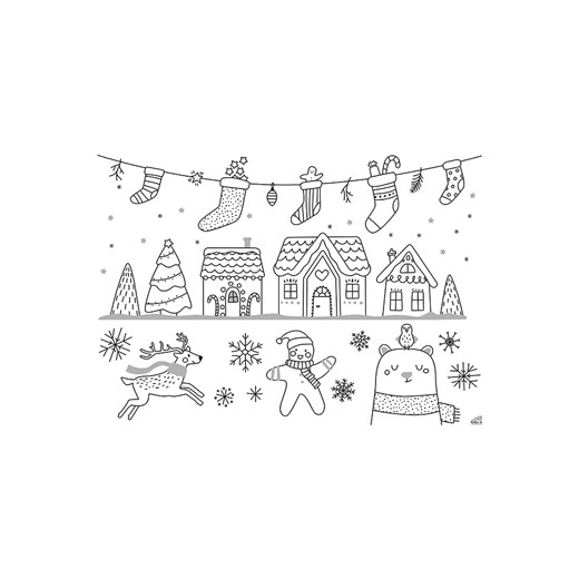 Folia 15-częściowy zestaw w kolorze białym ze wzorem Folia onesize promocyjna cena Limango Polska