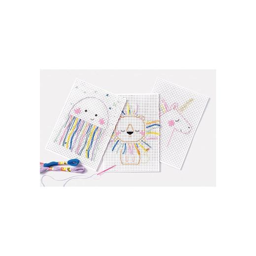 Folia Karton (40 szt.) w kolorze białym do haftu - 3+ Folia onesize promocja Limango Polska