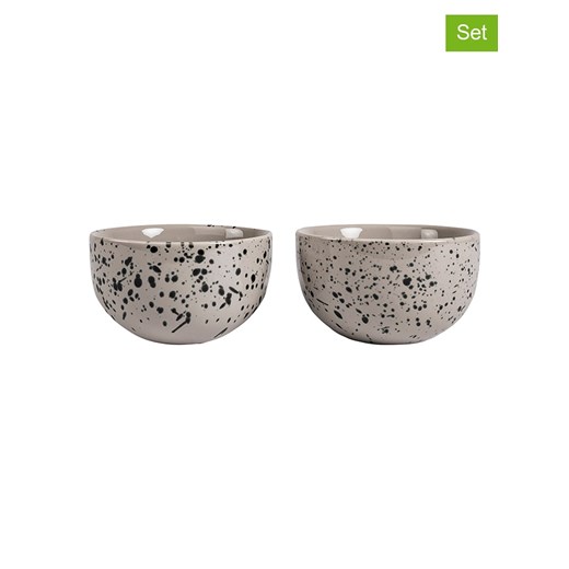 Sagaform Miski (2 szt.) w kolorze szarym - Ø 9 cm ze sklepu Limango Polska w kategorii Naczynia - zdjęcie 173911790