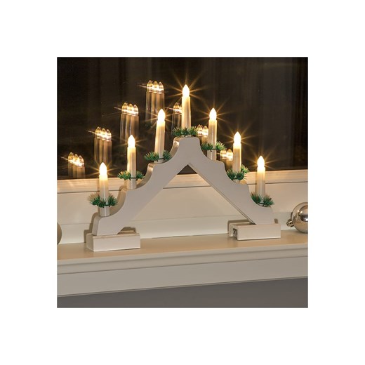 Profiline Dekoracyjna lampa LED w kolorze białym - 42,5 x 32 x 4,5 cm Profiline onesize Limango Polska okazja