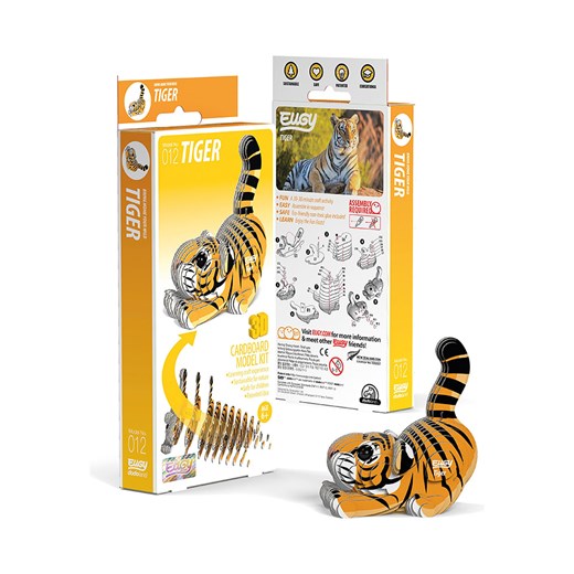Eugy Zestaw do majsterkowania 3D &quot;Tiger&quot; - 6+ ze sklepu Limango Polska w kategorii Zabawki - zdjęcie 173912253