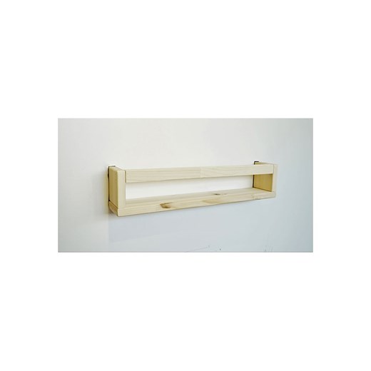 Woody Kids Regał ścienny &quot;Montessori&quot; w kolorze brązowym - 50 x 9 x 9 cm ze sklepu Limango Polska w kategorii Meble dziecięce - zdjęcie 173912930