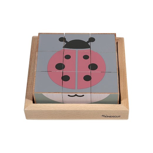 Kindsgut 9-częściowe puzzle &quot;Animals&quot; - 12 m+ Kindsgut onesize okazja Limango Polska