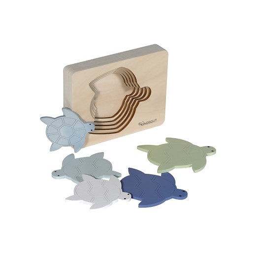 Kindsgut 5-częściowe puzzle &quot;Turtle&quot; - 2+ Kindsgut onesize wyprzedaż Limango Polska