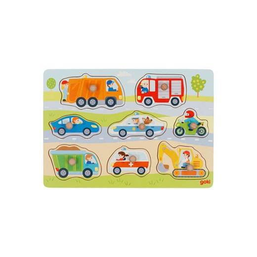 Goki 8-częściowe puzzle - 12 m+ ze sklepu Limango Polska w kategorii Zabawki - zdjęcie 173914093