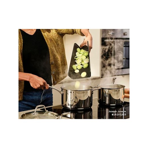 JosephJoseph Składana deska w kolorze czarnym do krojenia - 26 x 47 cm Josephjoseph onesize okazja Limango Polska