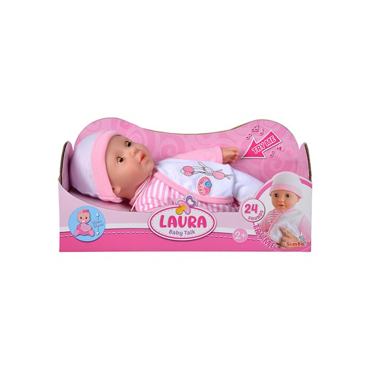 Simba Lalka &quot;Laura Baby Talk&quot; - 2+ ze sklepu Limango Polska w kategorii Zabawki - zdjęcie 173915700