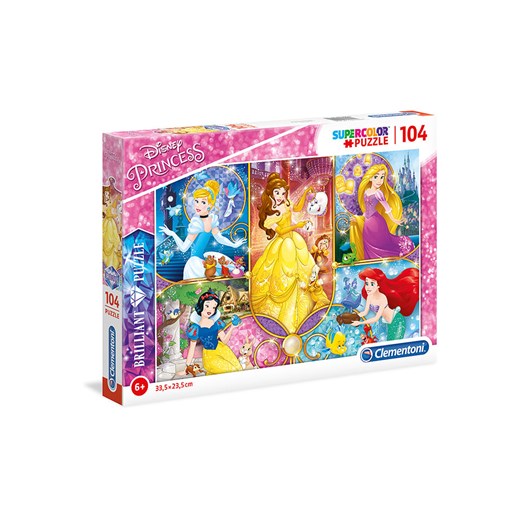 Clementoni 104-częściowe puzzle &quot;Księżniczki&quot; - 6+ ze sklepu Limango Polska w kategorii Puzzle - zdjęcie 173915840