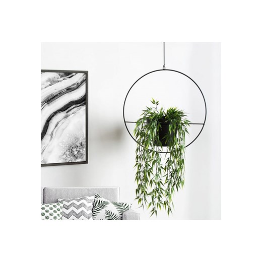 Scandinavia Concept Wiszący kwietnik w kolorze czarnym - Ø 25 cm - id: 13882218 - marki Scandinavia Concept - 173918114 Scandinavia Concept Wiszący kwietnik w kolorze czarnym - Ø 25 cm ze sklepu Limango Polska w kategorii Doniczki i osłonki - zdjęcie 173918114