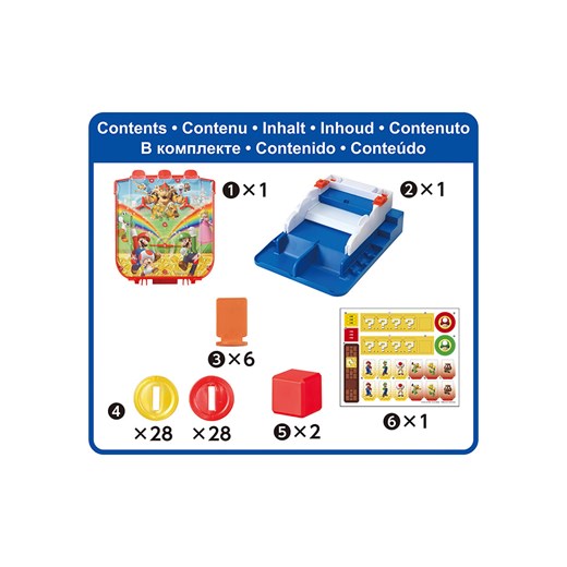 Super Mario Gra &quot;Super Mario Lucky Coin&quot; - 4+ Super Mario onesize wyprzedaż Limango Polska