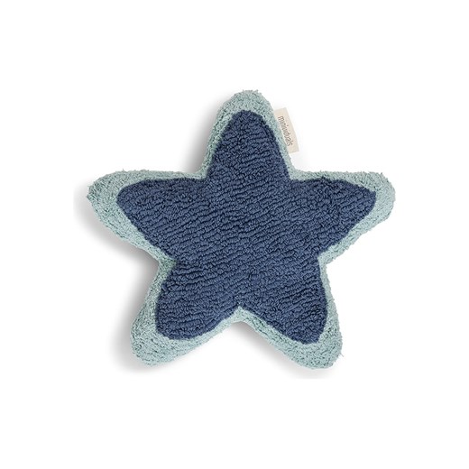 Minividuals Poduszka &quot;Star&quot; w kolorze granatowym - 40 x 40 cm ze sklepu Limango Polska w kategorii Poduszki dekoracyjne - zdjęcie 173918254