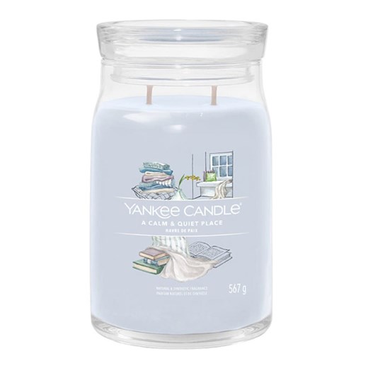 Yankee Candle Świeca zapachowa &quot;A Calm &amp; Quiet Place&quot; - 567 g ze sklepu Limango Polska w kategorii Świece i dyfuzory - zdjęcie 173918483