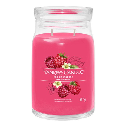 Yankee Candle Świeca zapachowa &quot;Red Raspberry&quot; - 567 g ze sklepu Limango Polska w kategorii Świece i dyfuzory - zdjęcie 173918492