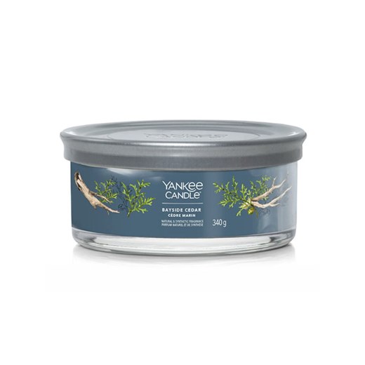 Yankee Candle Świeca zapachowa &quot;Bayside Cedar&quot; - 340 g ze sklepu Limango Polska w kategorii Świece i dyfuzory - zdjęcie 173918553