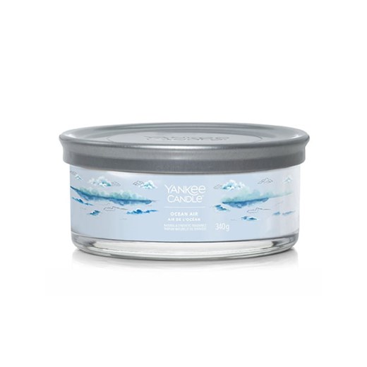 Yankee Candle Świeca zapachowa &quot;Ocean Air&quot; - 340 g ze sklepu Limango Polska w kategorii Świece i dyfuzory - zdjęcie 173918561