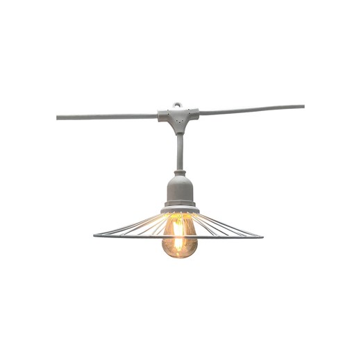 lumisky Girlanda LED &quot;Chic&quot; w kolorze białym - dł. 600 cm ze sklepu Limango Polska w kategorii Oświetlenie ogrodowe - zdjęcie 173918613