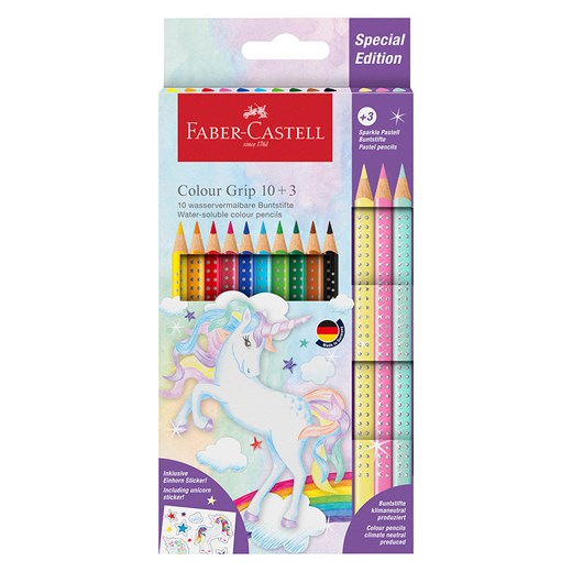 Faber-Castell Kredki (13 szt.) &quot;Colour Grip - Unicorn&quot; ze sklepu Limango Polska w kategorii Akcesoria biurowe - zdjęcie 173919342