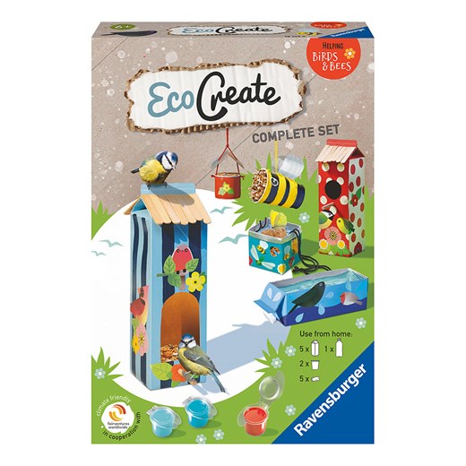 Ravensburger Zestaw kreatywny &quot;EcoCreate Midi: Birds &amp; Bees &quot; - 6+ ze sklepu Limango Polska w kategorii Zabawki - zdjęcie 173920522