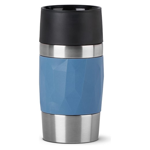 Emsa Kubek termiczny &quot;Travel Mug Compact&quot; w kolorze niebieskim - 300 ml ze sklepu Limango Polska w kategorii Perfumy męskie - zdjęcie 173920620