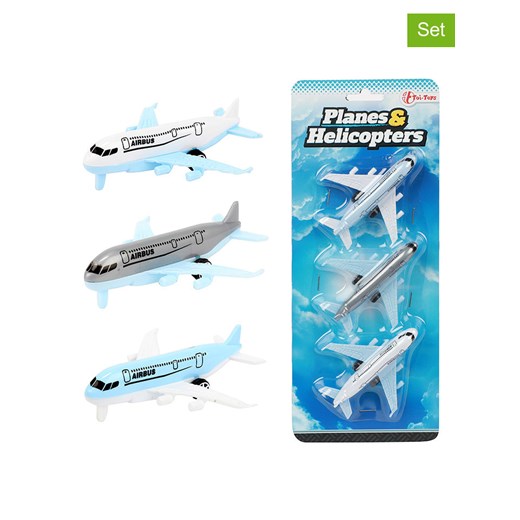 Toi-Toys Samoloty (3 szt.) &quot;Jet&quot; - 3+ ze sklepu Limango Polska w kategorii Zabawki - zdjęcie 173921373