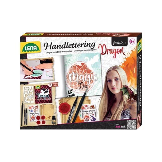 SiMM SPIELWAREN Zestaw do malowania &quot;Dragon Handlettering&quot; - 8+ ze sklepu Limango Polska w kategorii Zabawki - zdjęcie 173922173