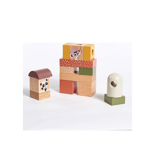 Tiny Love Klocki (17 szt.) &quot;Stacking Train - Boho Chic&quot; - 18 m+ Tiny Love onesize Limango Polska promocyjna cena