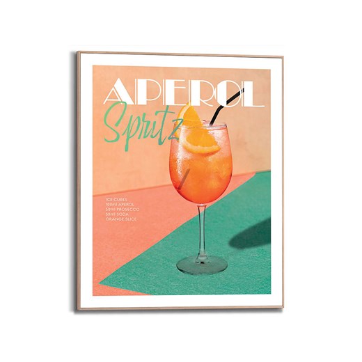 Orangewallz Druk artystyczny w ramce - 40 x 50 cm Orangewallz onesize okazyjna cena Limango Polska