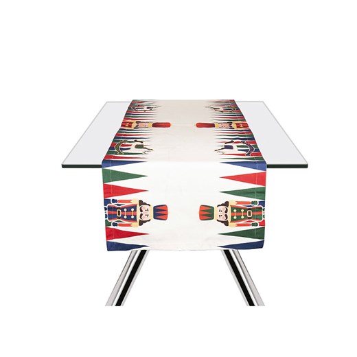 Trendy Kitchen by EXCÉLSA Bieżnik &quot;Vintage Christmas&quot; ze wzorem - 140 x 45 cm ze sklepu Limango Polska w kategorii Obrusy i bieżniki - zdjęcie 173924342