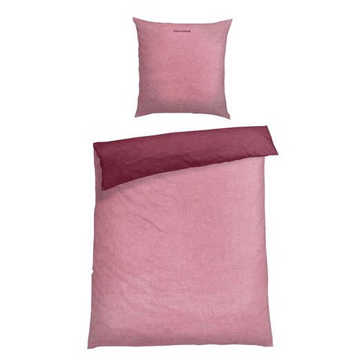 Schiesser Komplet pościeli flanelowej w kolorze jasnoróżowym - id: 14733893 - marki Schiesser - 173924532 Schiesser Komplet pościeli flanelowej w kolorze jasnoróżowym ze sklepu Limango Polska w kategorii Pościele - zdjęcie 173924532