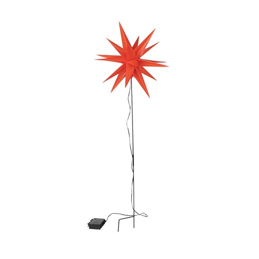 Profiline Lampa ogrodowa LED w kolorze czerwonym - wys. 90 cm ze sklepu Limango Polska w kategorii Dekoracje i akcesoria ogrodowe - zdjęcie 173924651