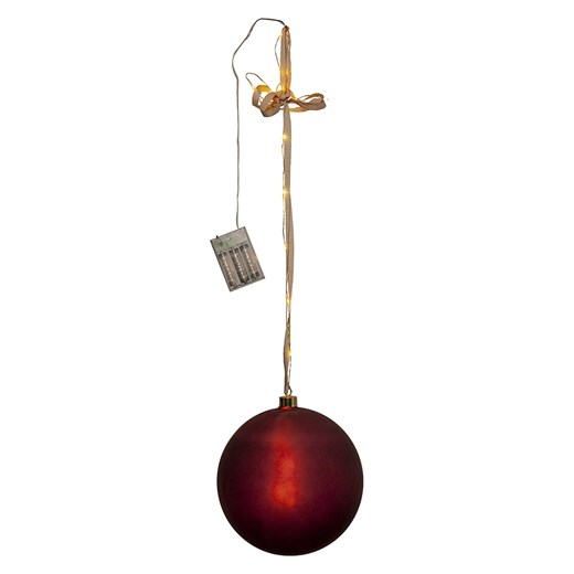 STAR Trading Kula LED &quot;Bliss&quot; w kolorze czerwonym - dł. 20 cm ze sklepu Limango Polska w kategorii Oświetlenie led - zdjęcie 173924810
