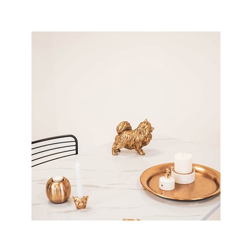 HouseVitamin Figurka dekoracyjna w kolorze złotym - 23 x 18 x 10 cm Housevitamin onesize promocyjna cena Limango Polska