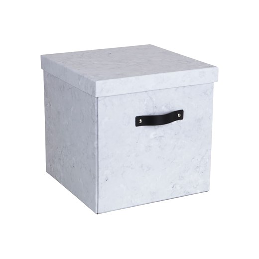 BigsoBox Pojemnik &quot;Logan&quot; w kolorze szarym - 31,5 x 31 x 31,5 cm ze sklepu Limango Polska w kategorii Przechowywanie - zdjęcie 173926520