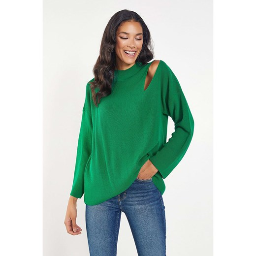 LA Angels Bluza w kolorze zielonym ze sklepu Limango Polska w kategorii Bluzy damskie - zdjęcie 173926590