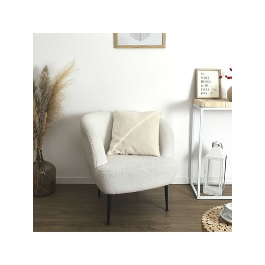 HYGGE Poduszka w kolorze beżowym - 40 x 40 cm ze sklepu Limango Polska w kategorii Kołdry i poduszki - zdjęcie 173927004