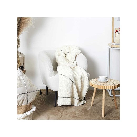 The Home Deco Kids Koc w kolorze białym - 160 x 130 cm ze sklepu Limango Polska w kategorii Tekstylia - zdjęcie 173927014