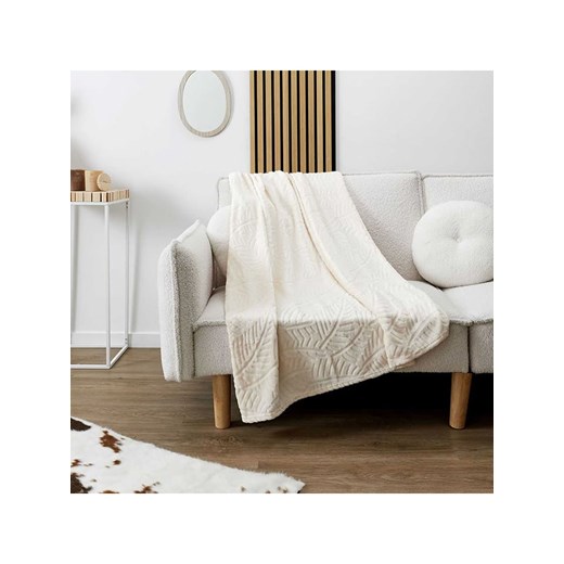 The Home Deco Kids Koc w kolorze kremowym - 150 x 120 cm ze sklepu Limango Polska w kategorii Koce i pledy - zdjęcie 173927023
