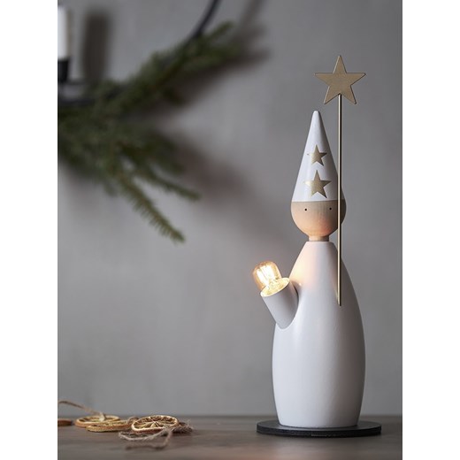 STAR Trading Lampa dekoracyjna &quot;Lucia Classic&quot; w kolorze białym - 33 x Star Trading onesize Limango Polska okazja