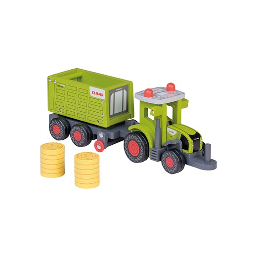Happy People Traktor &quot;Claas Axion 870&quot; z przyczepą - 2+ ze sklepu Limango Polska w kategorii Zabawki - zdjęcie 173927614
