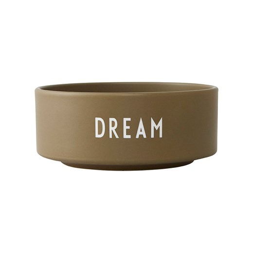 Design Letters Miska "Dream" w kolorze khaki - 300 ml - id: 14967237 - marki Design Letters - 173929322 Design Letters Miska "Dream" w kolorze khaki - 300 ml ze sklepu Limango Polska w kategorii Naczynia - zdjęcie 173929322