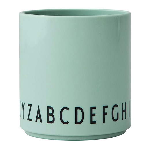 Design Letters Kubek &quot;Eat &amp; Learn&quot; w kolorze zielonym - 220 ml ze sklepu Limango Polska w kategorii Kubki - zdjęcie 173929380