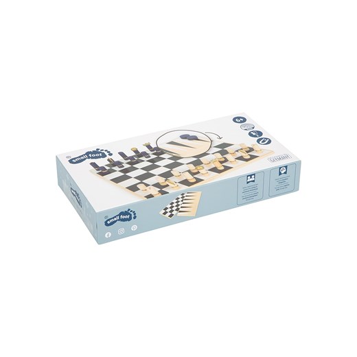 small foot Zestaw do gry w szachy i backgammona &quot;Gold Edition&quot; - 6+ ze sklepu Limango Polska w kategorii Zabawki - zdjęcie 173929423