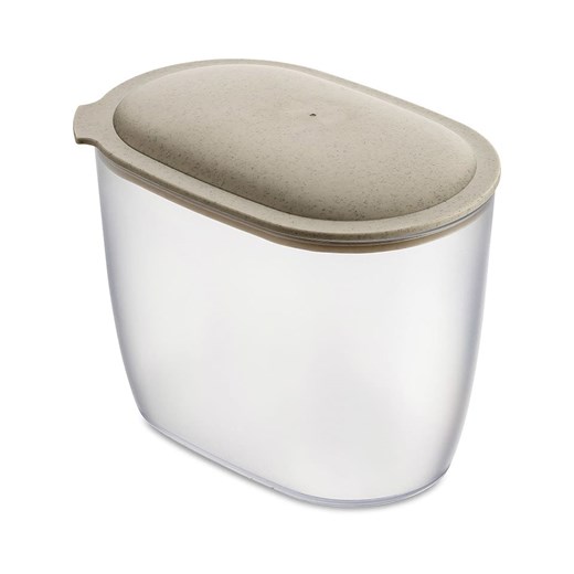 koziol Pojemnik &quot;Connect Oval Storage M&quot; w kolorze kremowym - 1,4 l ze sklepu Limango Polska w kategorii Pojemniki kuchenne - zdjęcie 173929671