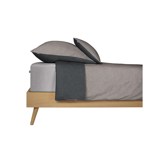 Schiesser Dżersejowe prześcieradło w kolorze szarym na gumce Schiesser 100x200 cm okazyjna cena Limango Polska