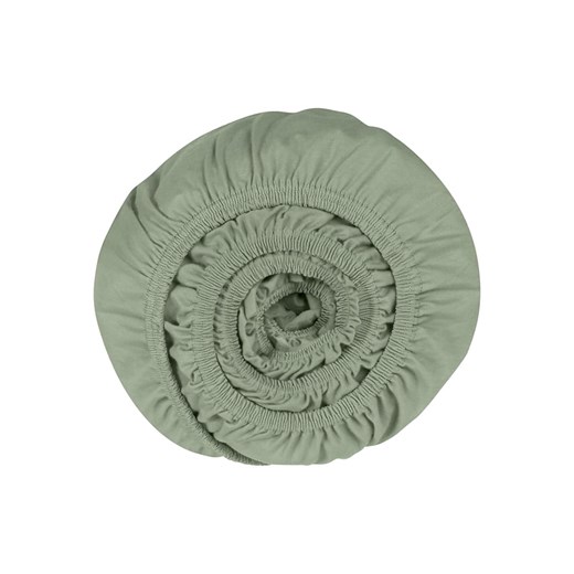 Schiesser Dżersejowe prześcieradło w kolorze zielonym na gumce Schiesser 150x200 cm wyprzedaż Limango Polska