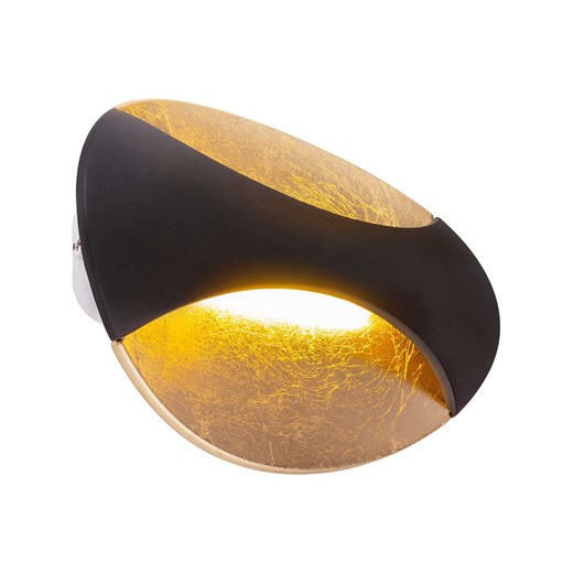 Globo lighting Lampa ścienna LED &quot;Alexandra&quot; w kolorze złoto-czarnym - 21 x 15 cm ze sklepu Limango Polska w kategorii Lampy ścienne - zdjęcie 173931772