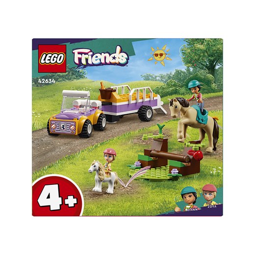 LEGO LEGO® Friends 42634 Horse and Pony Trailer - 4+ ze sklepu Limango Polska w kategorii Zabawki - zdjęcie 173933391